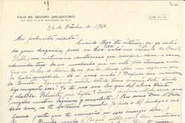 [Carta] 1943 oct. 26, [La Serena, Chile] [a] [Gabriela Mistral]