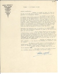 [Carta] 1945 oct. 4, Vicuña [Chile] [a] Gabriela Mistral