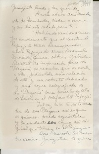 [Carta] [1949?] [ago.?] [a la] Guagüita linda y tan querida