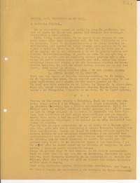 [Carta] 1933 nov. 14, México D.F. [a] Gabriela Mistral