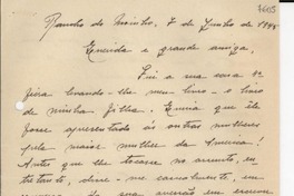 [Carta] 1945 junho. 7, Rancho do Morinho, [Brasil] [a] Gabriela Mistral