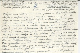 [Carta] 1946 julho, Rio [de Janeiro, Brasil] [a] Gabriela Mistral