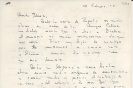 [Carta] 1951 feb. 28 [a] Gabriela [Mistral]