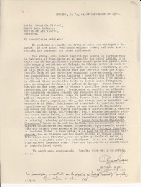[Carta] 1948 dic. 21, México D.F. [a] Gabriela Mistral, Veracruz, [México]