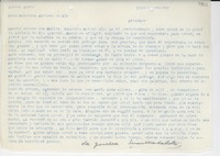 [Carta] 1943 sept., Buenos Aires, [Argentina] [a] Gabriela Mistral, Río, [Brasil]
