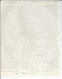 [Carta] 1945 dic. 24, Río de Janeiro [a] Gabriela Mistral, Suecia