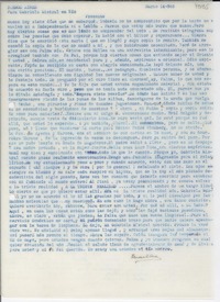 [Carta] 1944 jul. 14, Buenos Aires, [Argentina] [a] Gabriela Mistral, Rio, [Brasil]