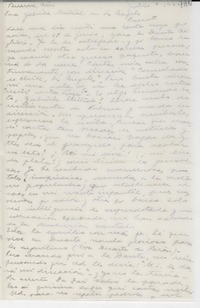 [Carta] 1946 jul. 9, Buenos Aires [a] Gabriela Mistral, Los Ángeles