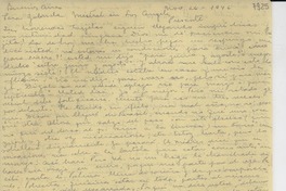 [Carta] 1946 nov. 26, Buenos Aires [a] Gabriela Mistral, Los Ángeles