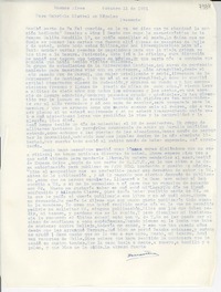 [Carta] 1951 oct. 11, Buenos Aires [a] Gabriela Mistral, Nápoles
