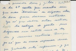 [Carta] [1954, Buenos Aires] [a] Doris y Gilda