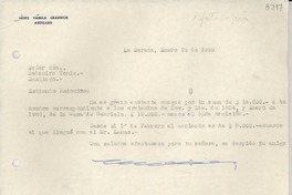[Carta] 1955 ene. 29, La Serena [a] Radomiro Tomic, Santiago
