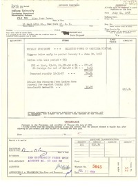 [Recibo] 1958 aug. 16, [New York, Estados Unidos] [a] Joan Daves, New York, [Estados Unidos]