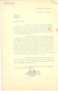 [Carta] 1965 ene. 5, La Serena, Chile [a] Doris Dana, Santiago, Chile