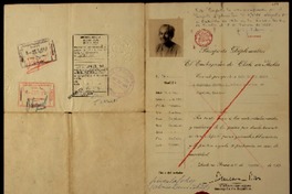 [Pasaporte diplomático] [a] Gabriela Mistral