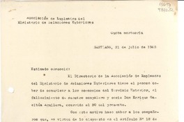 [Circular] 1948 jul. 21, Santiago, [Chile] [a] [Lucila Godoy A.]