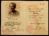 [Carta d'identitá] [a] Gabriela Mistral