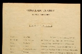 [Pasaporte] [a] Gabriela Mistral y Juan Miguel Godoy