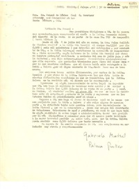 [Carta] 1949 oct. 30, Jalapa, Veracruz, [México] [a] Hon. Sr. Cónsul de México Paul G. Sweetser, Attornay and Counsellor at Law, santa Bárbara, Cal.