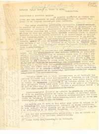 [Carta] 1946 jul. 20, Monrovia, [EE.UU.] [a los] Señores D. L. S Rowe, Marcial Mora Miranda y D. Pedro de Alba, Washington, [EE.UU.]