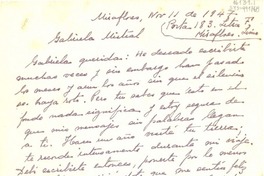 [Carta] 1947 nov. 15, [a] Gabriela ]Mistral]