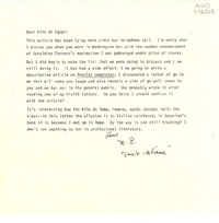 [Carta] [EE.UU.] [a] Dear Niña Egypt