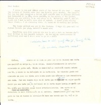 [Carta] [a] Dear Doris