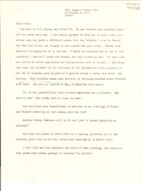 [Carta] Sunday, 1601 Argonne Place, N. W., Washington, 9, D. C., [EE.UU.] [a] Dear Doris