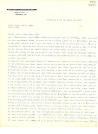 [Carta] 1957 ene. 23, Veracruz, [México] [a] Doris Dana, New York