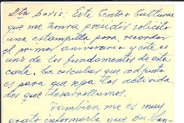[Carta] 1958 ene. 10, Vicuña, Chile [a] Doris Dana