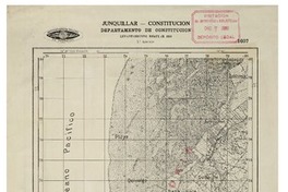 Junquillar - Constitución Departamento de Constitucióm [material cartográfico] : Instituto Geográfico Militar de Chile.