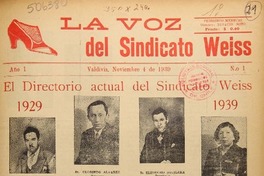 La Voz del Sindicato Weiss.