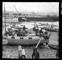 [Borde costero y su comercio] : Chile Sul [Sur de Chile] Puerto Montt - Angelmó