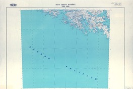 Islas Diego Ramírez 5500 - 6800 [material cartográfico] : Instituto Geográfico Militar de Chile.