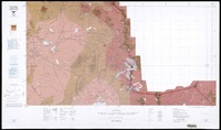 Calama (22° 00 '- 67° 00') carta terrestre