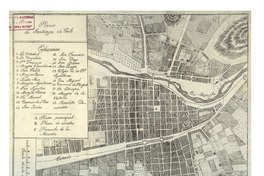 Plano de Santiago de Chile