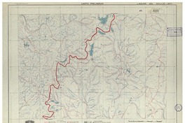 Laguna del Maule 3671 : carta preliminar [material cartográfico] : Instituto Geográfico Militar de Chile.