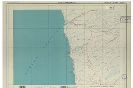 Pisagua - Huara carta preliminar