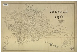 Iquique 1935 [material cartográfico] : Asociación de Aseguradores de Chile, Comité Incendio.