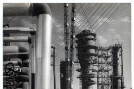 Refinería de Concón en construcción Refinería de Concón en construcción