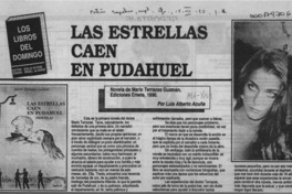 Las estrellas caen en Pudahuel  [artículo] Luis Alberto Acuña.