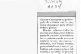 "Memorial del viejo Santiago"  [artículo] Eugenio García-Díaz.