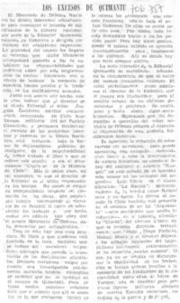 Los excesos de Quimantú.