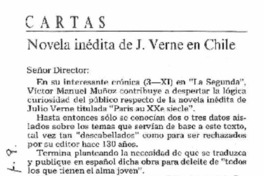 Novela inédita de J. Verne en Chile