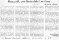 Ranquil, por Reinaldo Lomboy