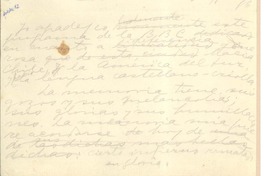 [Conferencia pronunciada por Gabriela Mistral en la B.B.C. de Londres]