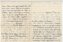 [Carta] 1906 agosto 14, [Londres, Inglaterra] [a] Joaquín Edwards G.