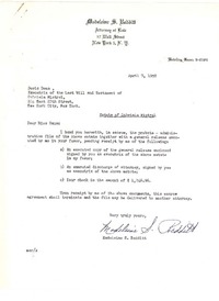 [Carta] 1958 apr. 7, New York [a] Doris Dana, New York