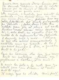 [Carta] [1960?], [Montevideo, Uruguay] [a] Doris Dana, [New York]