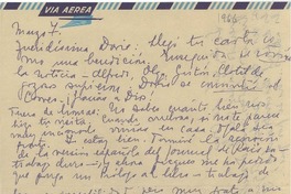 [Carta] [1966] mar. 7, [Montevideo, Uruguay] [a] Doris Dana, [New York]